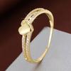 Unique Heart-shaped Design Ring for Women Party Gift Jewelry Romantic Elegant Lady Ring with Synthesis Zirconia