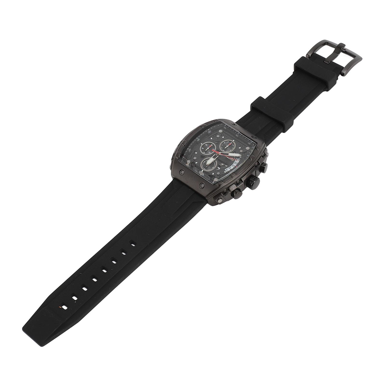 

Багатофункціональний чоловічий спортивний годинник 30 м водонепроникний гумовий ремінець модний цифровий дисплей аналоговий