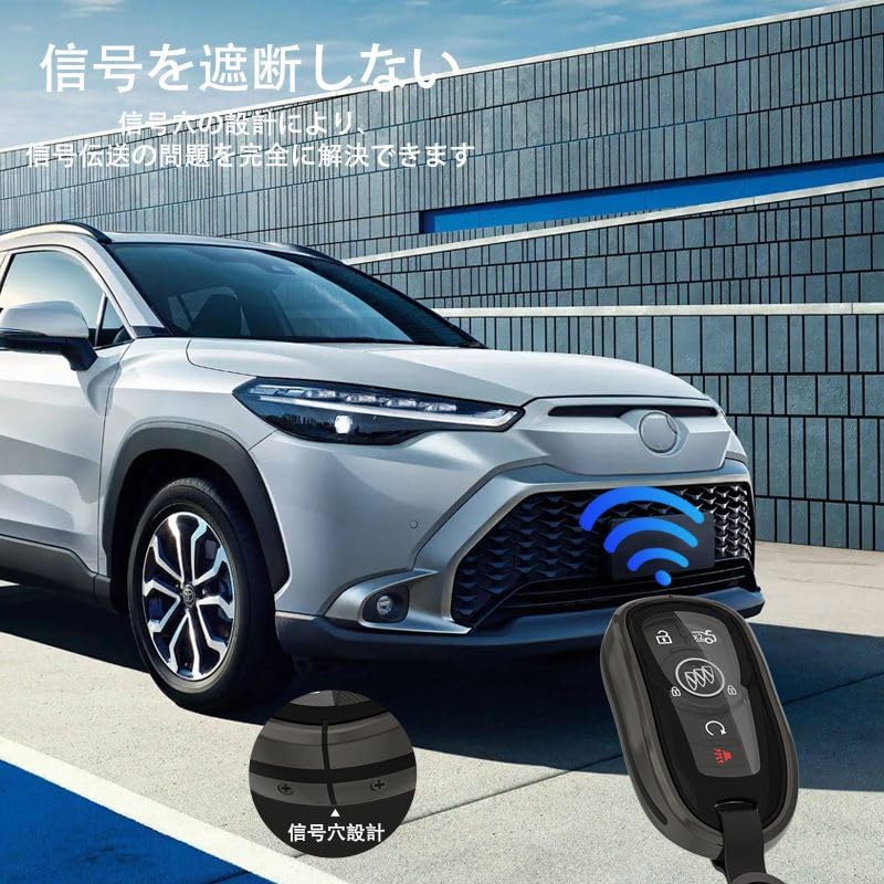 XRise, TPU Key Case, Assembly, Zinc Metal, Key Bag, Intelligent Key Case, Compatible with