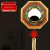 Gold Edge Compass Bagua Mirror for Door/Window Hanging