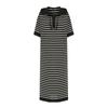 Page Flynn Striped Hooded Knit Dress_S5Bop033C