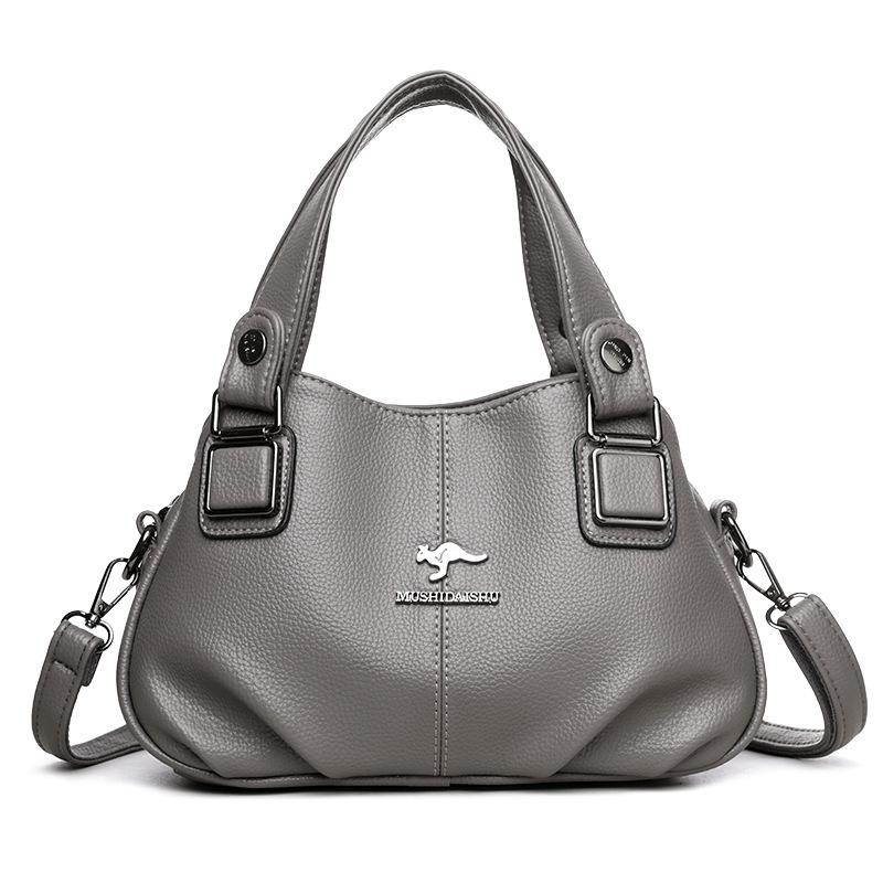 

Эта сумочка излучает ощущение роскоши. Сумка-тоут универсальна и модна. Это женская сумка через плечо на одном плече серый