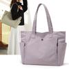 Women's Bag Nylon Tote Shoulder Bag Solid Color Large Capacity Handbag