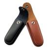 Tragbare Klappmesser Aufbewahrungsscheiden Taschen mit Gürtelschlaufe Lederholster Gürteltasche Messerhalter Langlebig