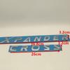 1pcs 3D ABS for XPANDER CROSS Car Letters Front Hood Bonnet Grill Emblem Rear Trunk Badge Sticker Decal Styling Accessories