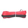 Trailer Winch Rope 6mmx15m  1 4inx50ft Synthetic Fibre Red Replacement for SmittyBilt SUVs Trucks ATVs