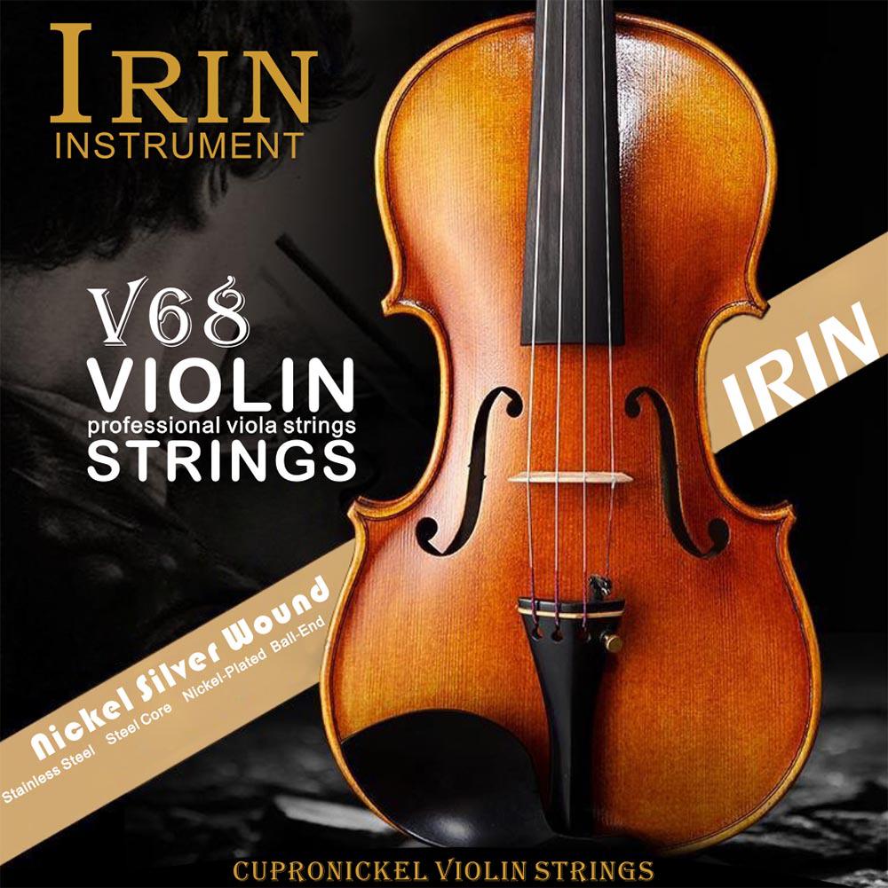Professional Violin Strings V68 - Performance Steel Set of 4
