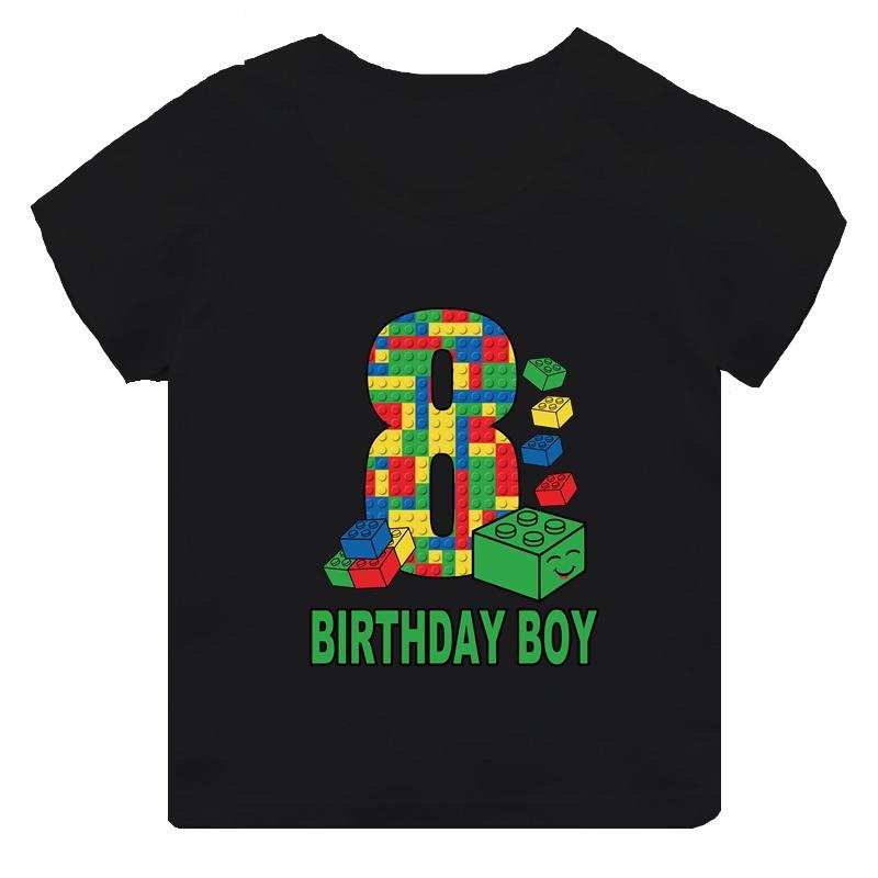 Master Builder Blocks Building Loose Black Birthday Men Women Tee Adults Children Boy Gril Top Kids Parent Child Cotton Tshirt 100