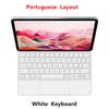 Magic Keyboard for iPad A16 11th 11" Magnetic Case for iPad 10 10th 11th Generation Floating Stand Multi-Touch Keyboard
