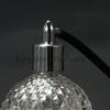 Crystal Art Vintage Style Empty Refillable Perfume Atomizer Long Tassel Spray Bottle 100ml