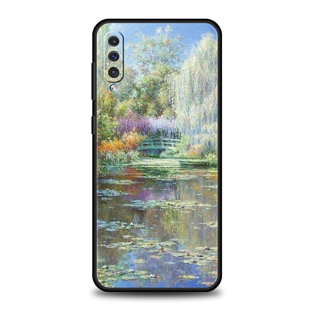 

Phone Case For Samsung Galaxy A16 A14 A12 A54 A52 A50 A22 A06 A04s A32 A72 A70 A30 A34 Cover Claude Monet Impressionism Painter Samsung A32 4G
