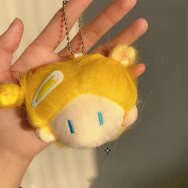 Cute Ball-headed Plush Doll, Cotton Doll Pendant, Plush Keychain, Bag
