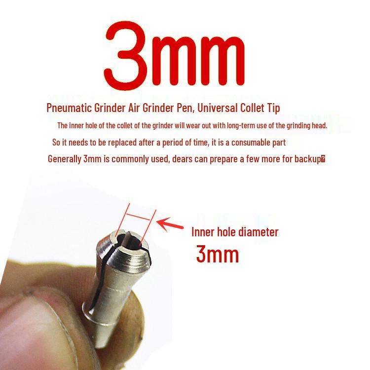 Форма Пневматическая шлифовальная ручка Black Hawk с ключом для разборки