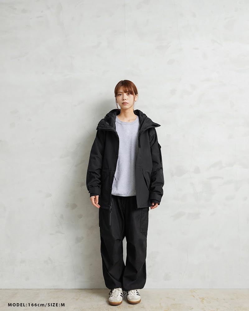 US Army ECWCS GEN1 COLD WEATHER PARKA PERTEX UNLIMITED Early Type [WP1006] (M, BLACK)