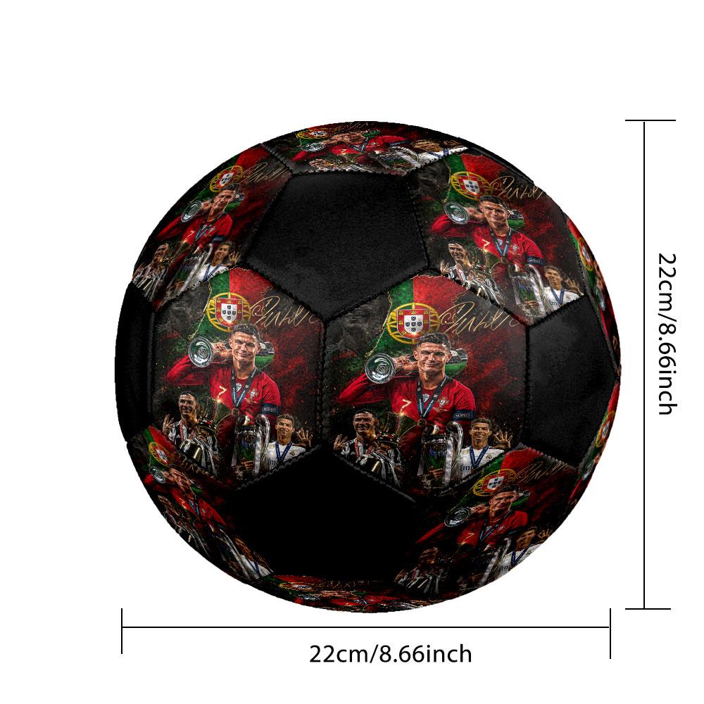 Pallone da Calcio Resistente da Allenamento Esterno Stampato Taglia 5