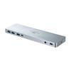 Sanwa Supply USB-CVDK6 USB Type-C Dedicated Docking Station (HDMI/DisplayPort Compatible, PD Compatible)