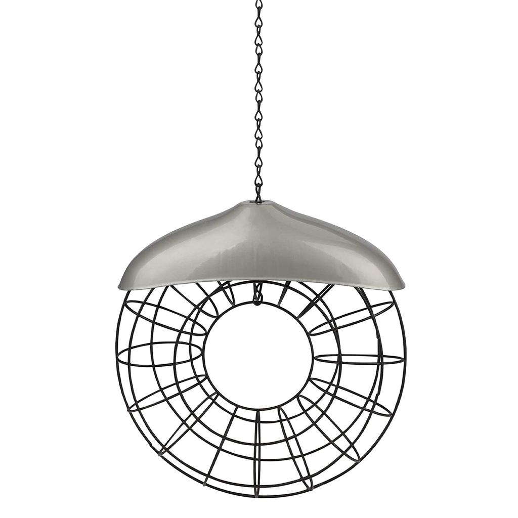 Venkovní polní krmítko pro ptáky Kovové závěsné omyvatelné krmítko pro ptáky odolné proti větru