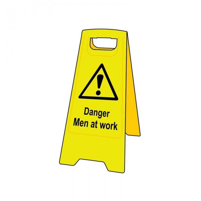 Scan Danger Men At Work - Heavy Duty 'a' Board