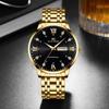 Watch Men's High-end Watch Waterproof Versatile Calendar Temperament Large Dial Trend High Definition Men