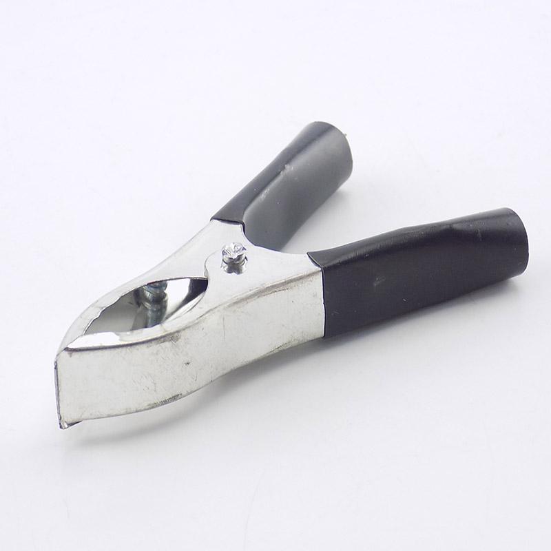 (5 Red +5 Balck) 70mm 30A Handle Alligator Clips Crocodile Test Connector Probe Metal Red Black Electrical DIY Tools