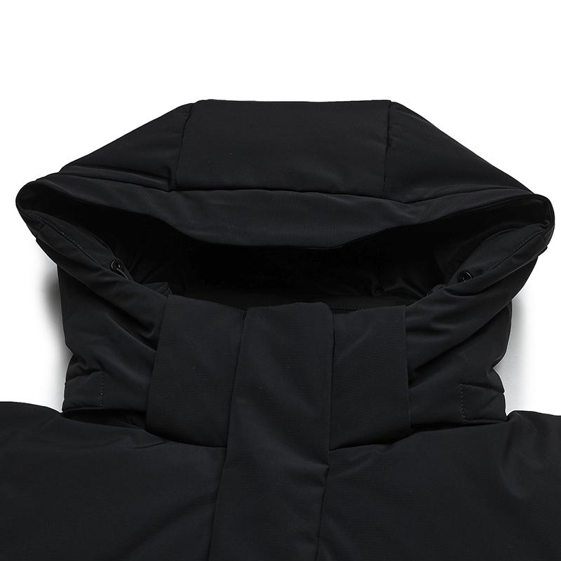 FILA White Minimalist Stylish Casual Daily Business Versatile Comfortable Warm Hooded Down Jacket Men outerwear F11M543907FBK