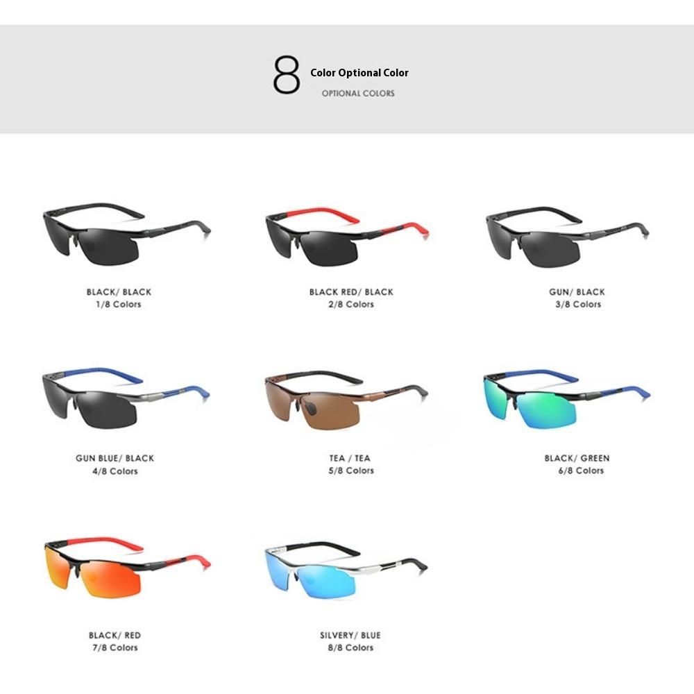 aoron Aluminum Magnesium Polarized Sunglasses Cycling Glasses