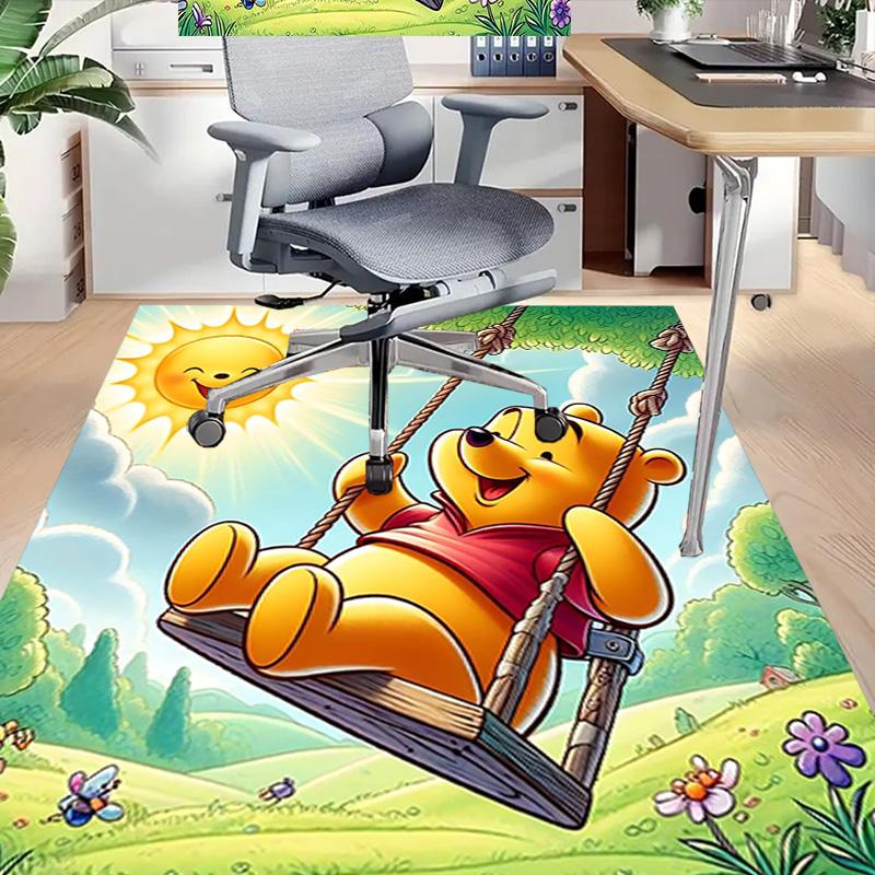 Piglet Sunny Sky Carpet For Playroom Bedroom Living Room Sofa Home Decorkids Game Area Rug Nonslip Floor Mat