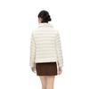 Autumn and winter new European light down jacket women's short fashion stand-up collar white duck down small coat tide