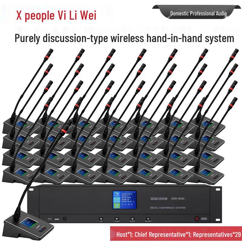 XEW-8000E Professional Digital Wireless Conference Microphone System (CN version)
