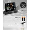 Wireless Weather Station Home RF Alarm Clock VA Color Screen In/Outdoor Thermometer Hygrometer with Weather Forecast 2025 New