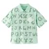 MQD Boys' Short Sleeve Letter Polo T-Shirt