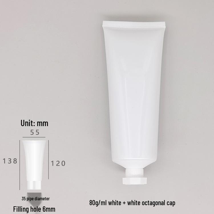 80g 80ml Čistiaci prípravok na tvár, Opaľovací krém a Krém na ruky v bielom balení