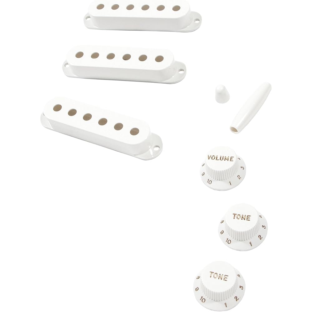 Fender Pure Vintage 50s Stratocaster Accessory Kit Eggshell Color Guitar Parts