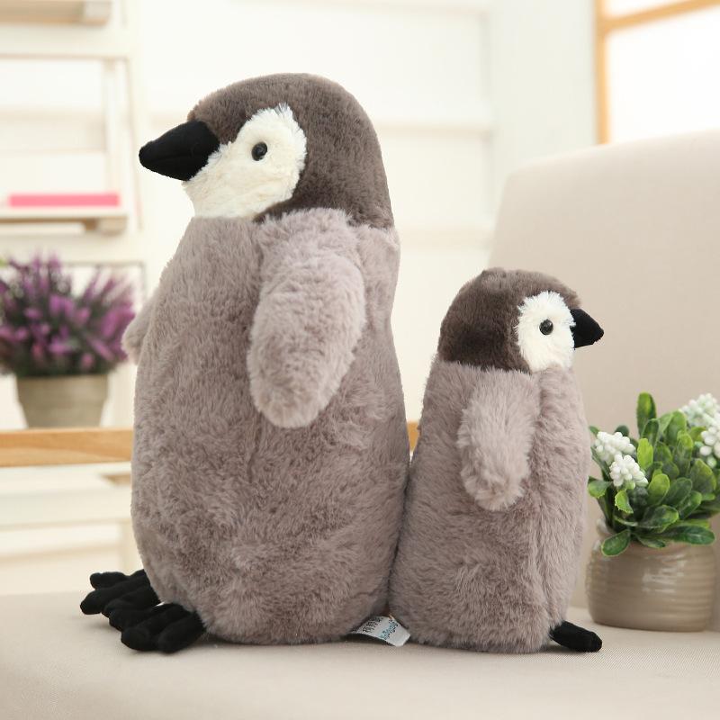 Creative simulation penguin doll plush toy marine animal penguin baby doll rag doll free children's toys
