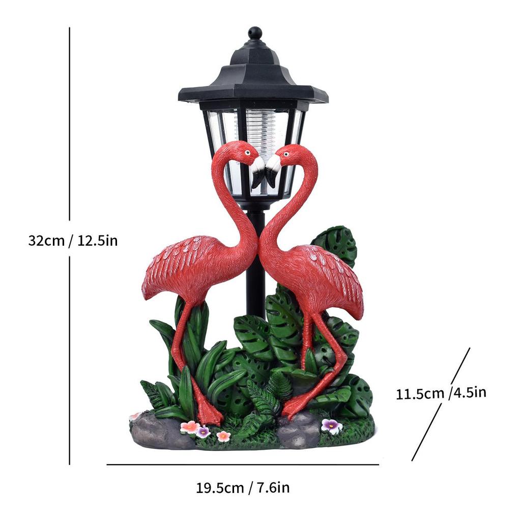 Solar-Powered Puppy Figurine: Outdoor Resin Garden Decoration