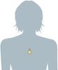 Pocket Watch Pendant Watch 6823 [Charles Hubert, Paris] Women's