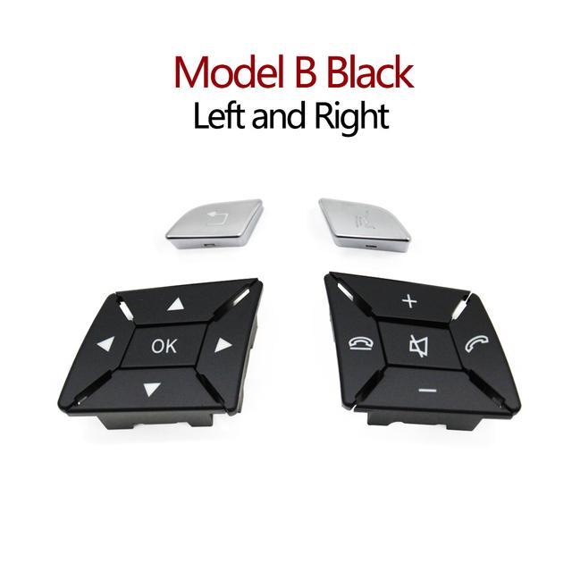W204 W212 W218 Car Steering Wheel Control Menu Switch Button Cover Volume For BENZ C GLK E A Class X204 W156 W246 2185400162