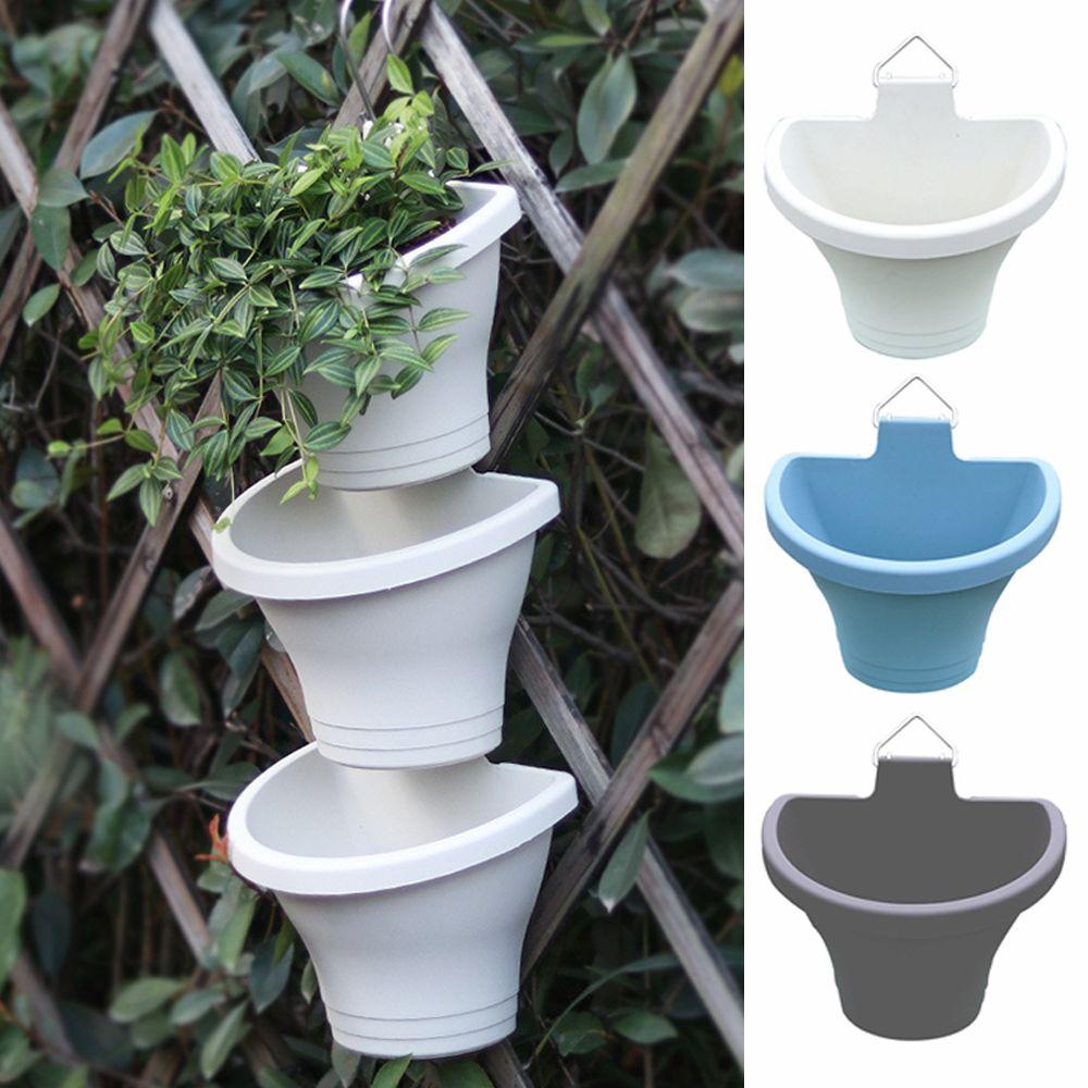 

Fence Decor Garden Plant Container Flower Pot Succulent Box Plant Pots Hanging Planter