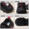 Dirt-resistant girls' shoes new autumn and winter black children's velvet warm sneakers girls' dad shoes two cotton shoes