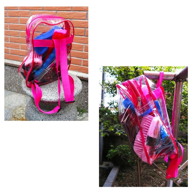 Horse Shedding Grooming Massaging Tool Set Bathing Cleaning Supply Horse Equipment Cleaning Tool