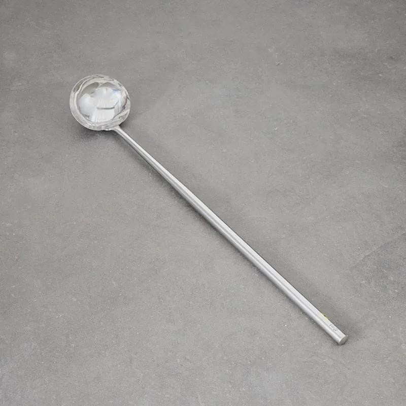 Extra Long Stainless Steel Wooden Handle Spatula Soup Spoon Cooking Canteen Kitchen China Wok Chef Soup Factory Spatula Turner