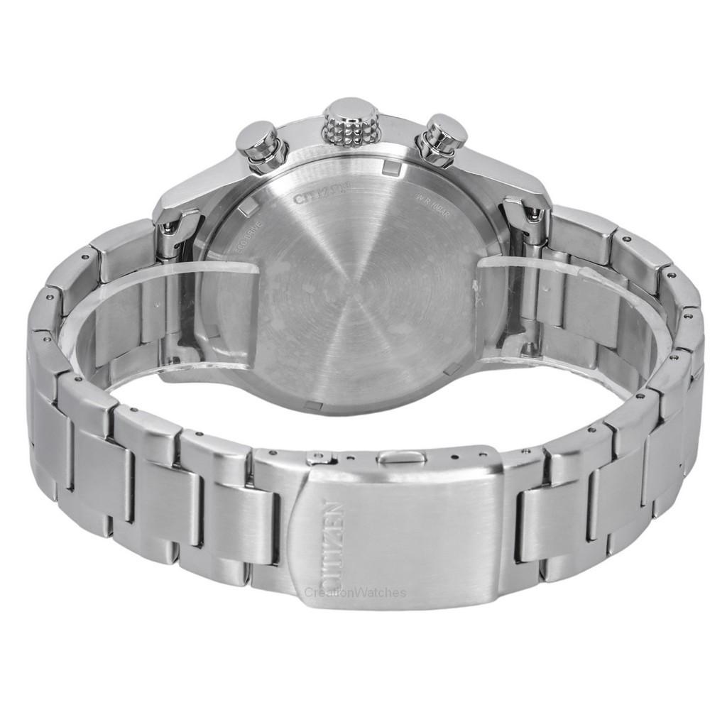 Citizen Eco-Drive Chronograph Edelstahl schwarzes Zifferblatt CA0790-83E 100M Herrenuhr