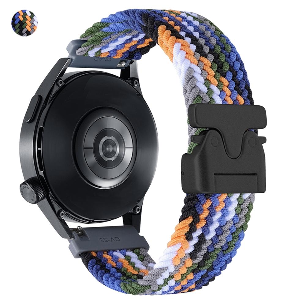 20mm 22mm Nylonový sportovní řemínek na hodinky Pro Samsung Gear S2/S3 Classic/Galaxy Watch7 6 5Pro 4 /Active 2 Tkaný pásek Prodyšný náramek
