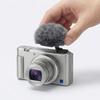 Small Reusable Plush Cover Camera Accessory for Camera Builts In Microphones Mounted On Hot Shoe Blocking Wind Noise