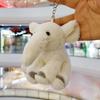 Soft Elephant Keyring Cute Cartoon Animal Bag Pendant Trinket Plush Stuffed Keychain  Kids