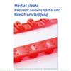 10Pcs Anti Snow Cha Emergency Tyre Wheel Cable Adjustable Anti-Slip Snow Tire Cha for Car SUV Anti Skid Cable Tie