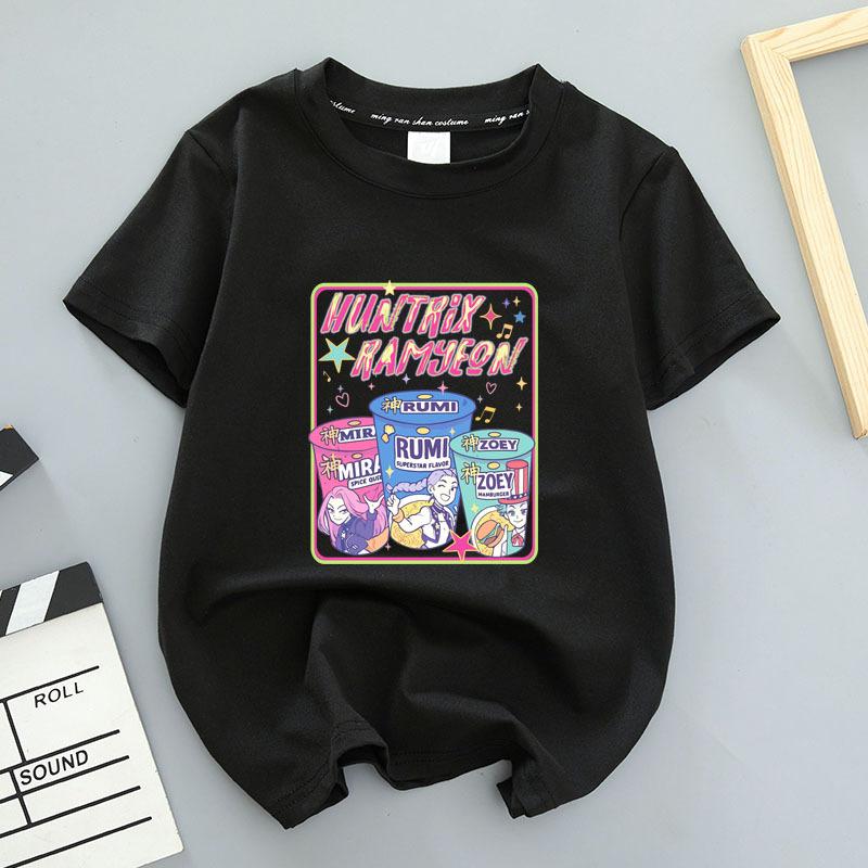 Summer Round Neck 3D Printed Top Fashionable Casual Short Sleeved Children's Boy and Girl Kids Unisex T-shirts