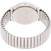 [Citizen Q&Q] Watch Analog Waterproof Date Metal Band D014-204 Men's White Silver