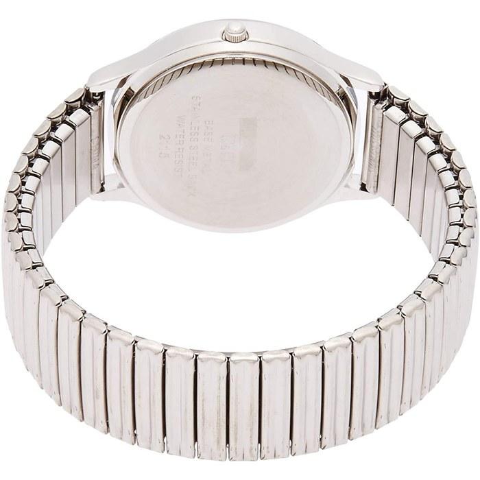 [Citizen Q&Q] Watch Analog Waterproof Date Metal Band D014-204 Men's White Silver