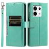 Cover for Xiaomi Redmi Note 13 Pro 5G 4G,POCO X6 5G M6 Pro 4G Retro PU Leather Flip Wallet Phone Case Multi Card Slots